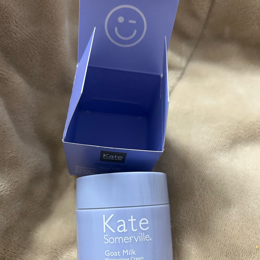 Kate Somerville Goat Milk Cream in Lavender Packaging